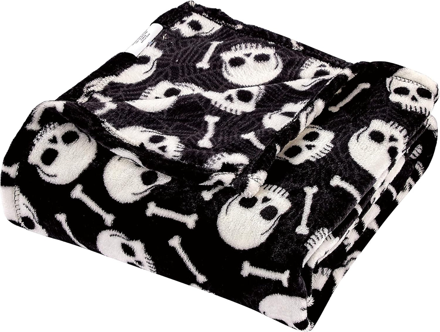 Happy Halloween Microplush Throw Blanket (50 X 60 Inch) - Pumpkins