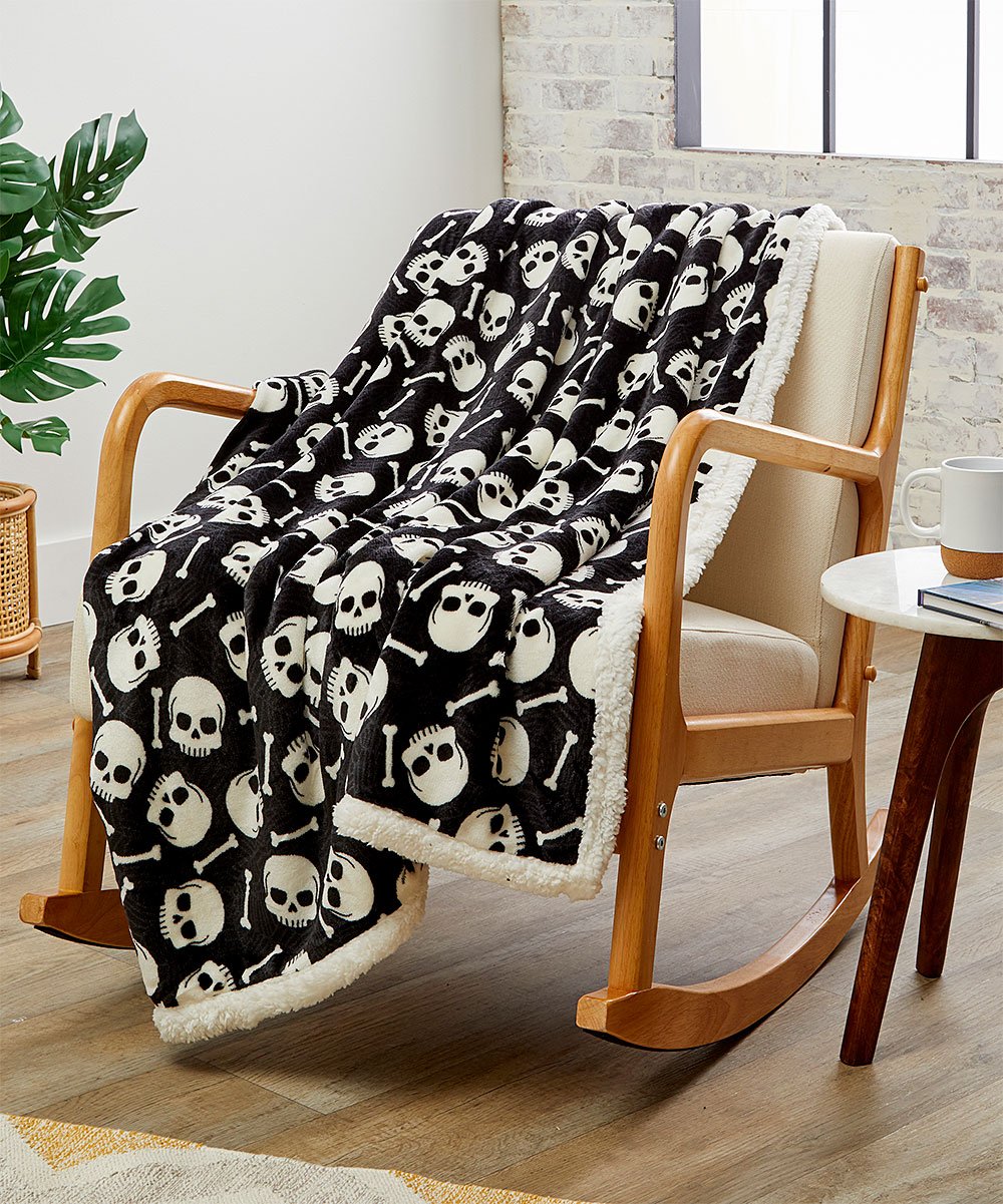 Happy Halloween Microplush Throw Blanket (50 X 60 Inch) - Pumpkins