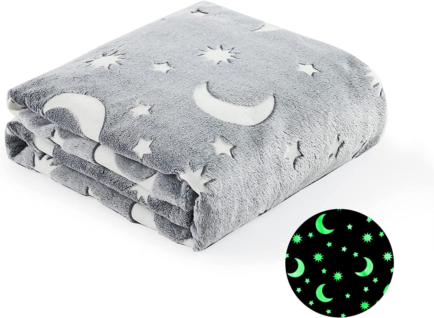 Faith, Hope, Love Home Décor Ultra Plush Cosmic Glow In The Dark Throw Blanket