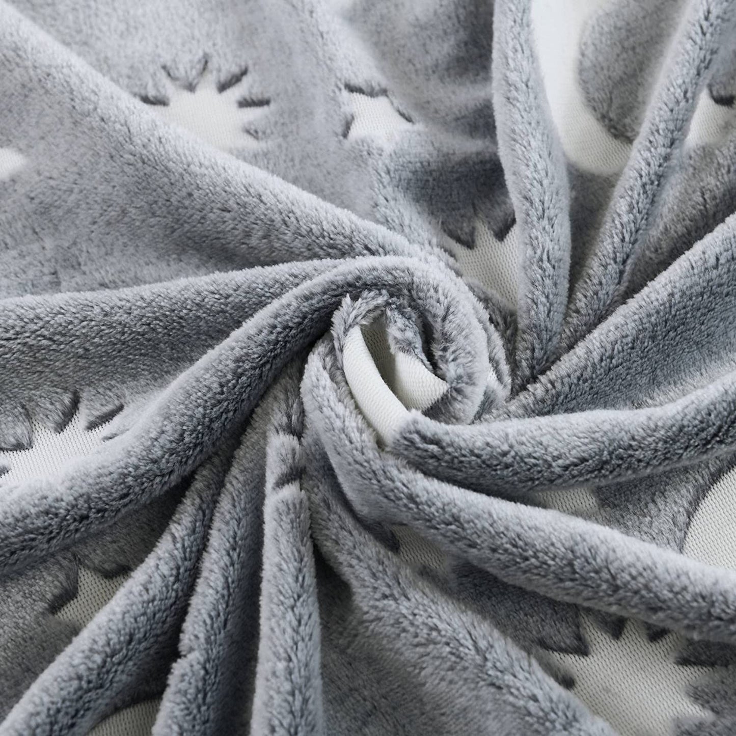 Faith, Hope, Love Home Décor Ultra Plush Cosmic Glow In The Dark Throw Blanket