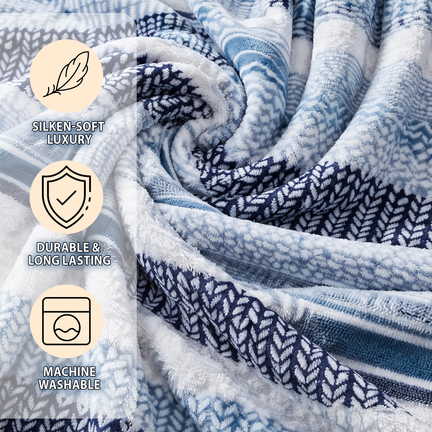 FAITH, HOPE, LOVE HOME DÉCOR Amor Eterno Heart Throw Blanket – Ultra Plush 50" x 60" Sherpa Fleece, Alaska Taupe, Soft Cozy Decorative Heart Throw for Bed & Sofa