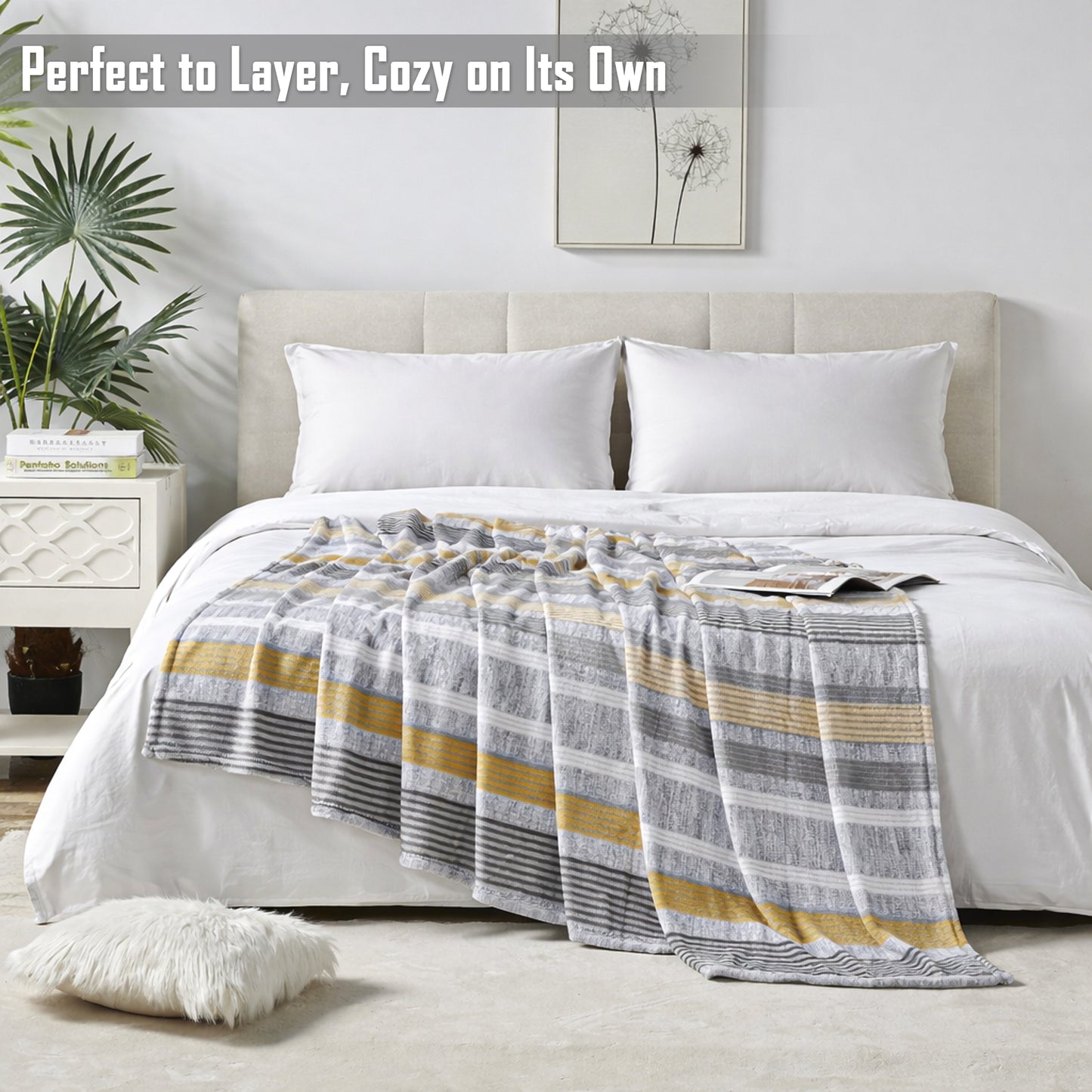 Faith, Hope, Love Home Decor Extra Heavy And Plush Throw Blanket
