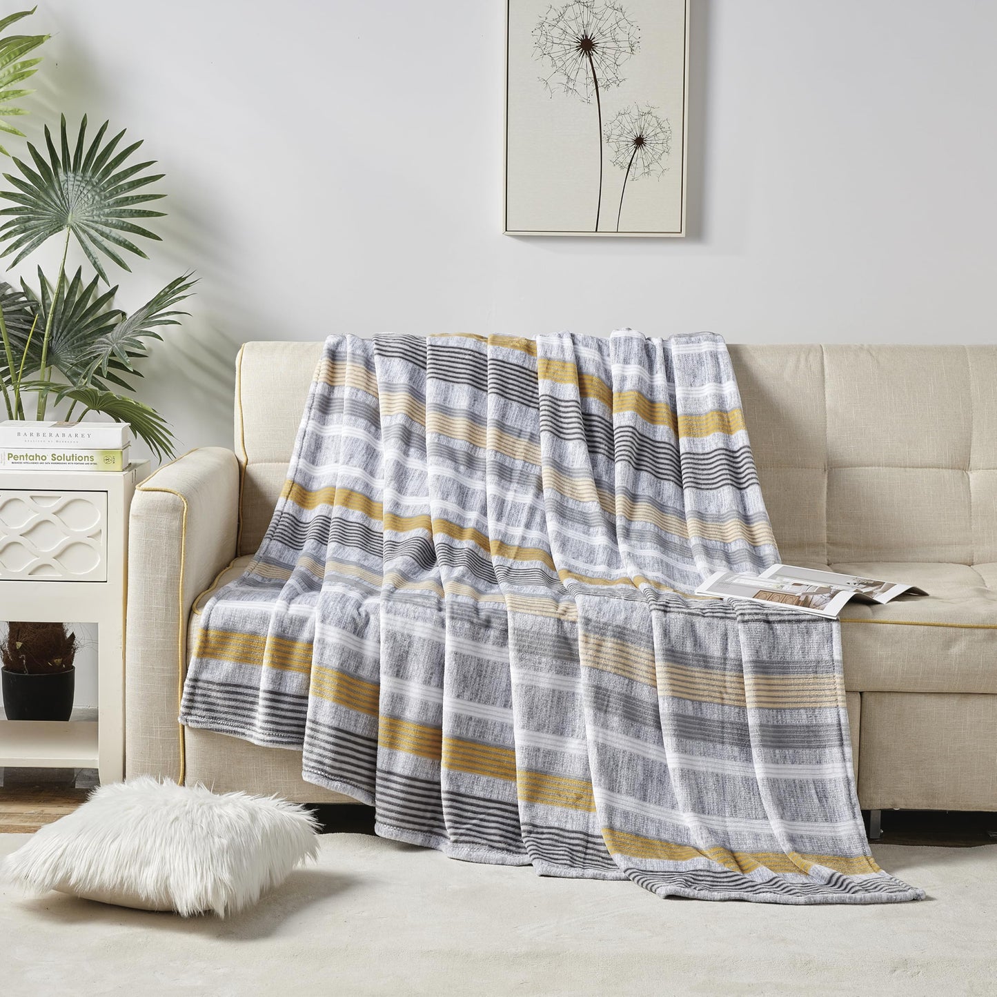 Faith, Hope, Love Home Decor Extra Heavy And Plush Throw Blanket