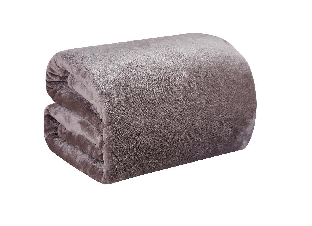 Faith, Hope, Love Home Decor Ultra Lush Twin Size Solid Microplush Blanket