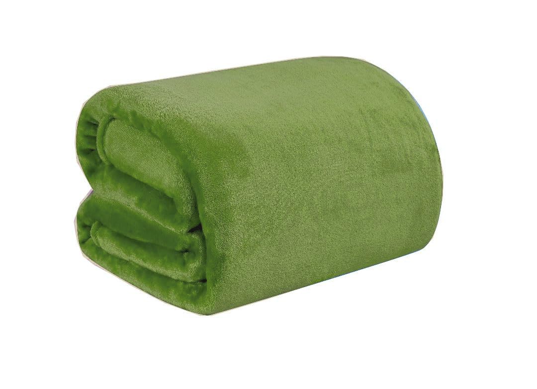 Faith, Hope, Love Home Decor Ultra Lush Twin Size Solid Microplush Blanket