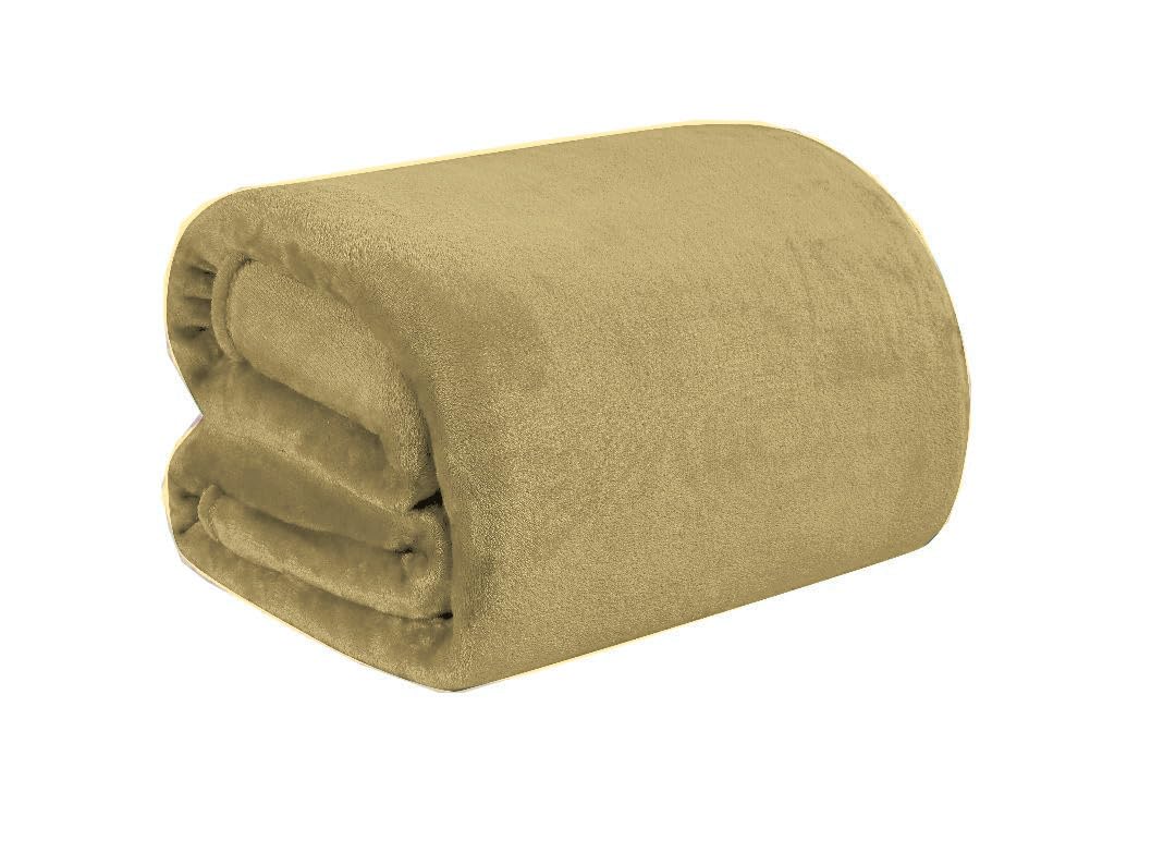 Faith, Hope, Love Home Decor Ultra Lush Twin Size Solid Microplush Blanket