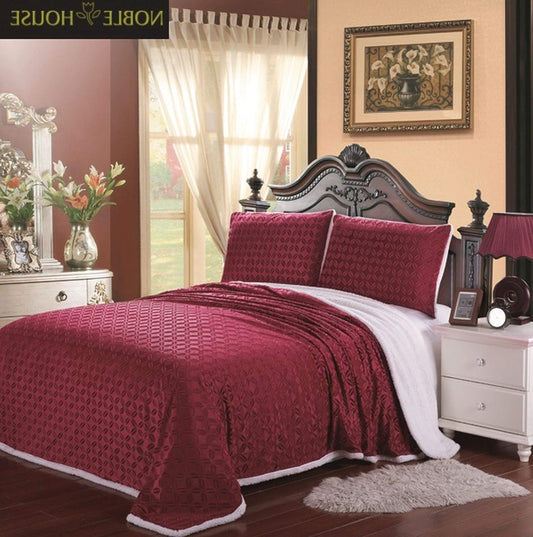 Faith, Hope, Love Home D??cor Home Essentials Fantasia Sherpa Blanket