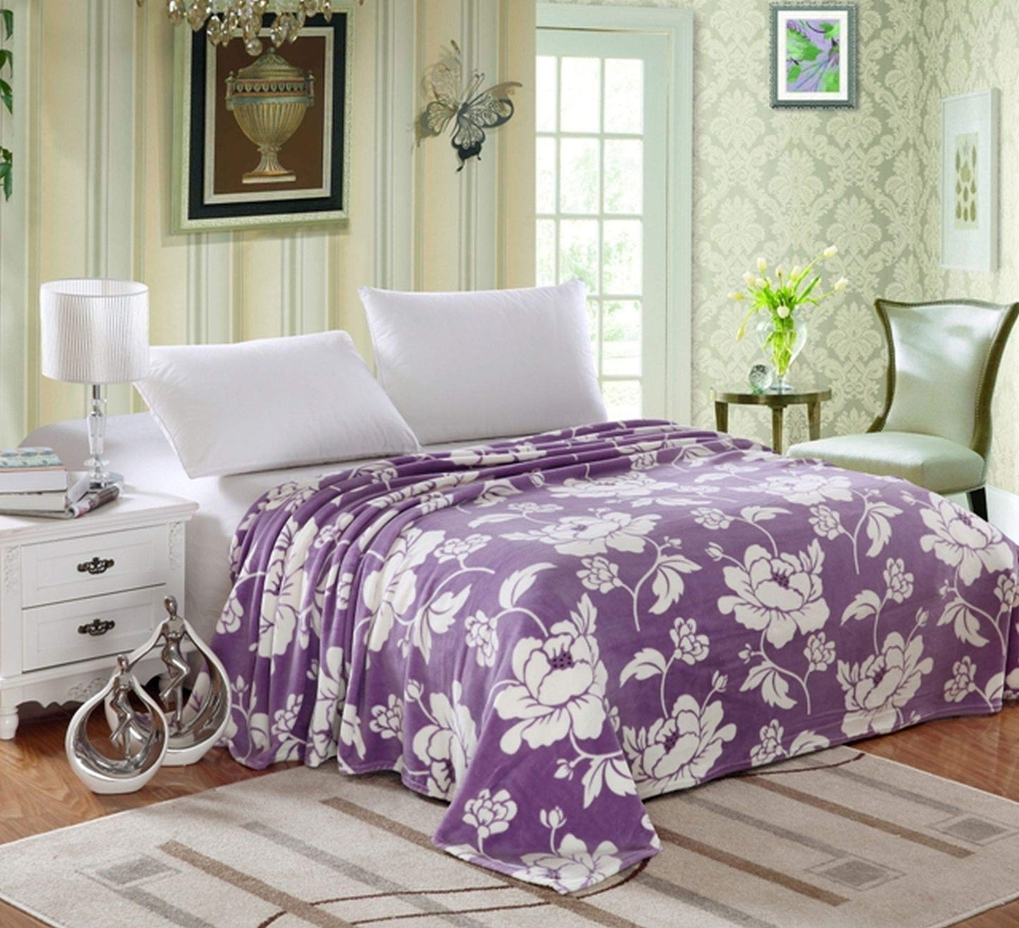 Decor&More Home Essentials Madison Microplush Blanket