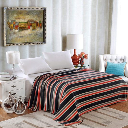 Home Essentials Lauren Geometric Microplush Blanket