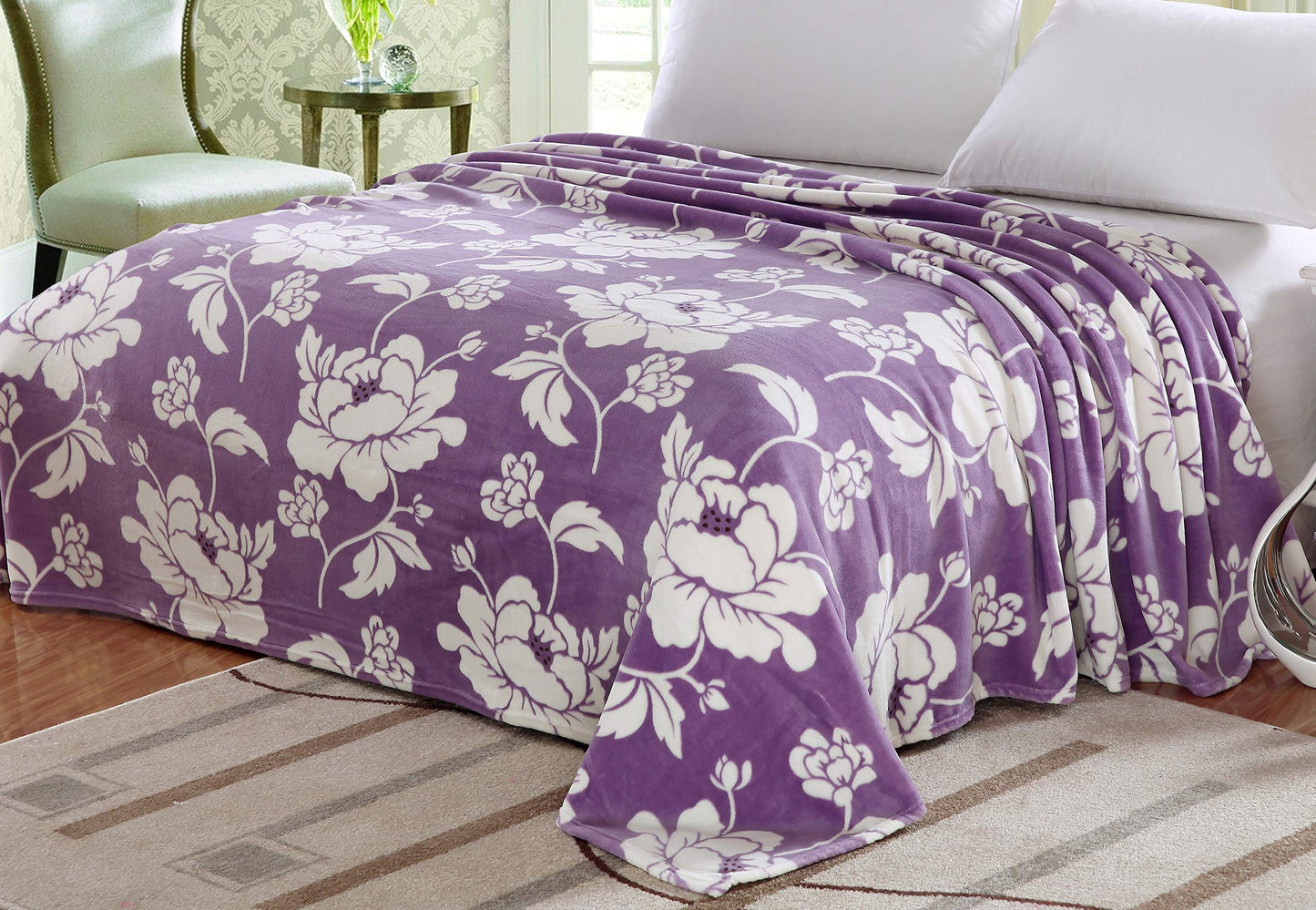 Decor&More Home Essentials Madison Microplush Blanket
