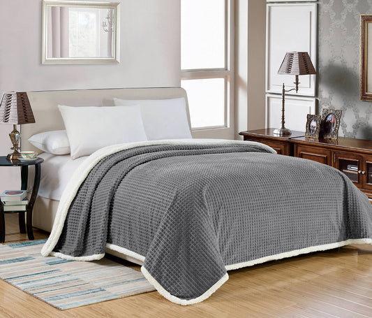 Faith, Hope, Love Home Decor Ultra Lush Reversible Sherpa Elite Blanket