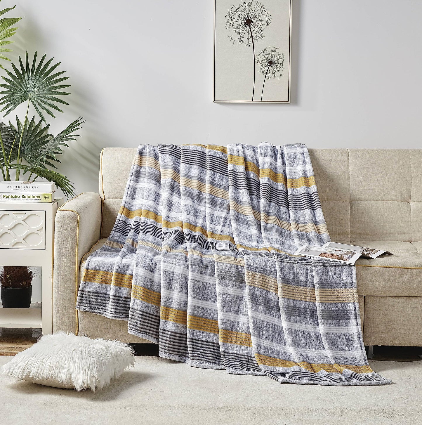 Faith, Hope, Love Home Decor Extra Heavy And Plush Throw Blanket