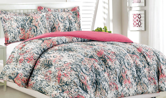 Faith, Hope, Love Home Decor Ultra Soft 3 Piece Full/Queen Size Reversible Comforter Set