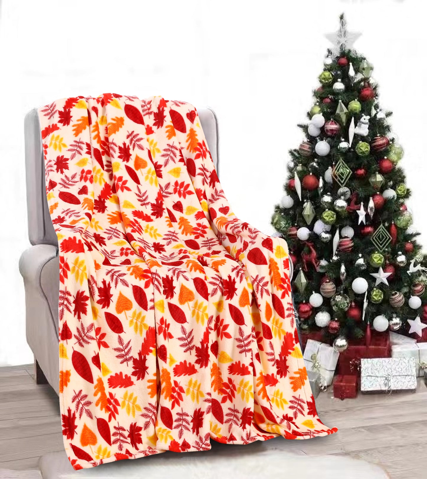 Happy Halloween Microplush Throw Blanket (50 X 60 Inch) - Pumpkins