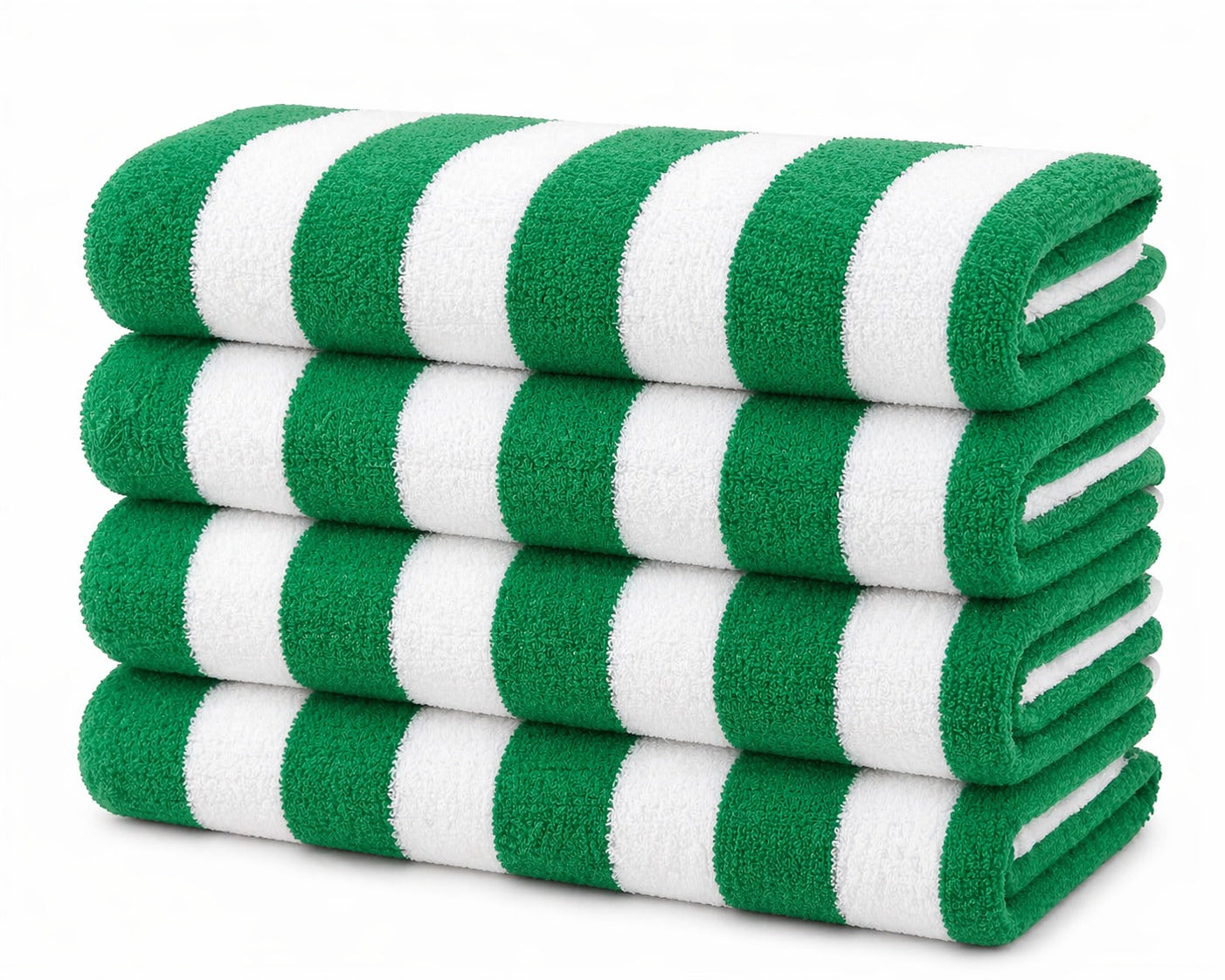 FAITH, HOPE, LOVE HOME DÉCOR CABANA Stripe Beach Towels, Oversized 36x66 Cotton Towels, Soft Absorbent Quick Dry Pool Towels for Beach, Bath, Pool, Spa