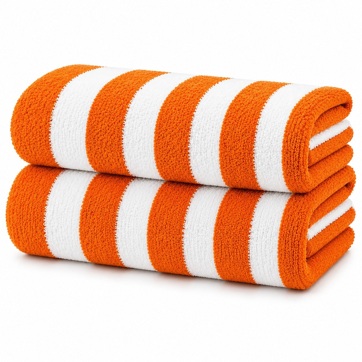FAITH, HOPE, LOVE HOME DÉCOR CABANA Stripe Beach Towels, Oversized 36x66 Cotton Towels, Soft Absorbent Quick Dry Pool Towels for Beach, Bath, Pool, Spa