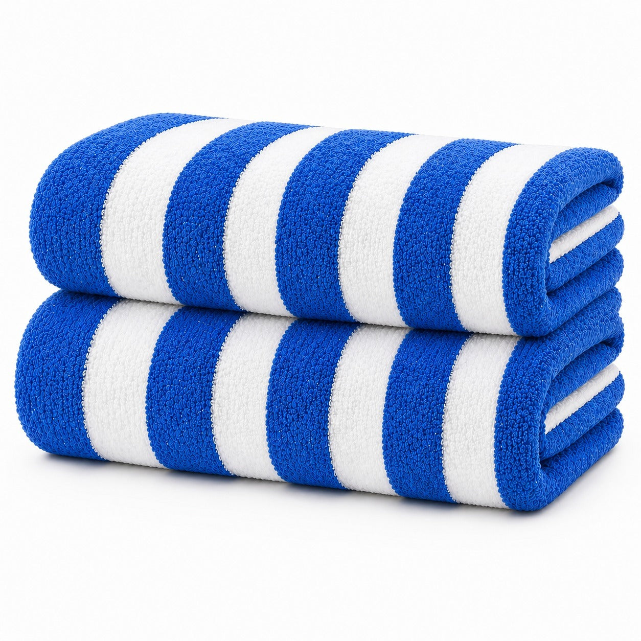 FAITH, HOPE, LOVE HOME DÉCOR CABANA Stripe Beach Towels, Oversized 36x66 Cotton Towels, Soft Absorbent Quick Dry Pool Towels for Beach, Bath, Pool, Spa