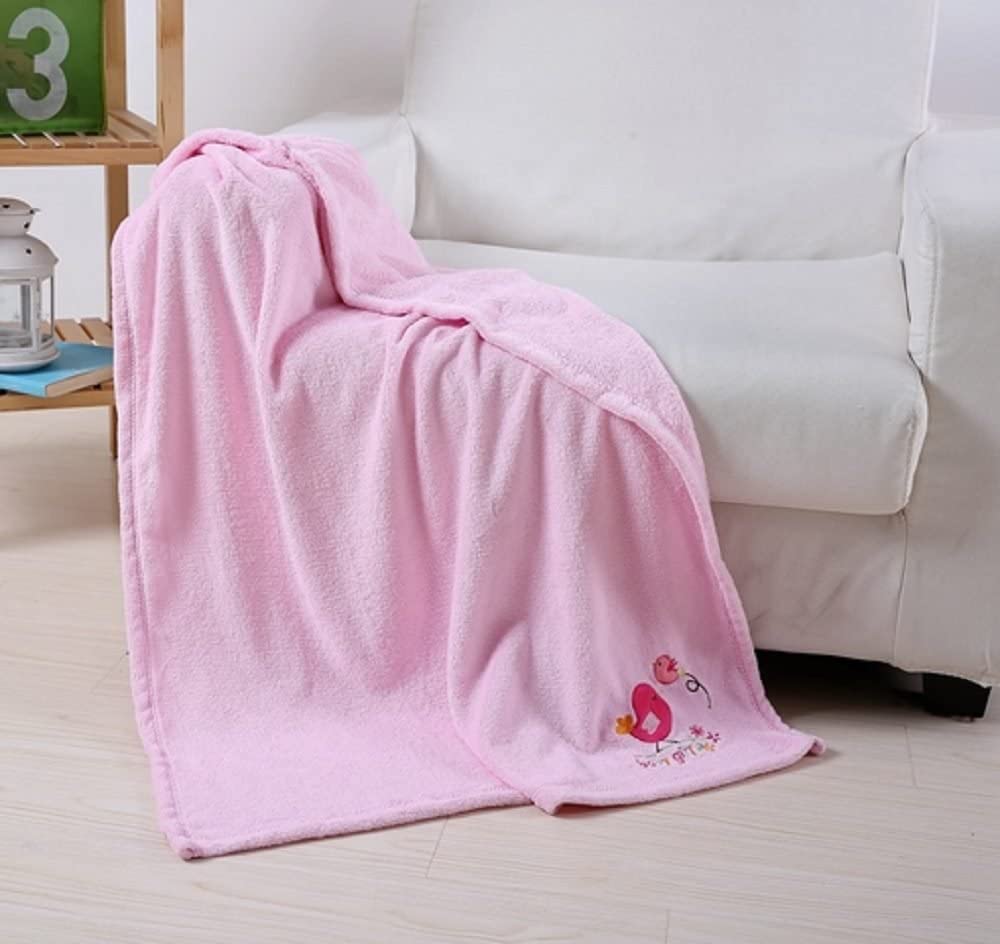 Soft Fuzzy Hypoalergenic Microplush Baby Blanket (40" x 30")