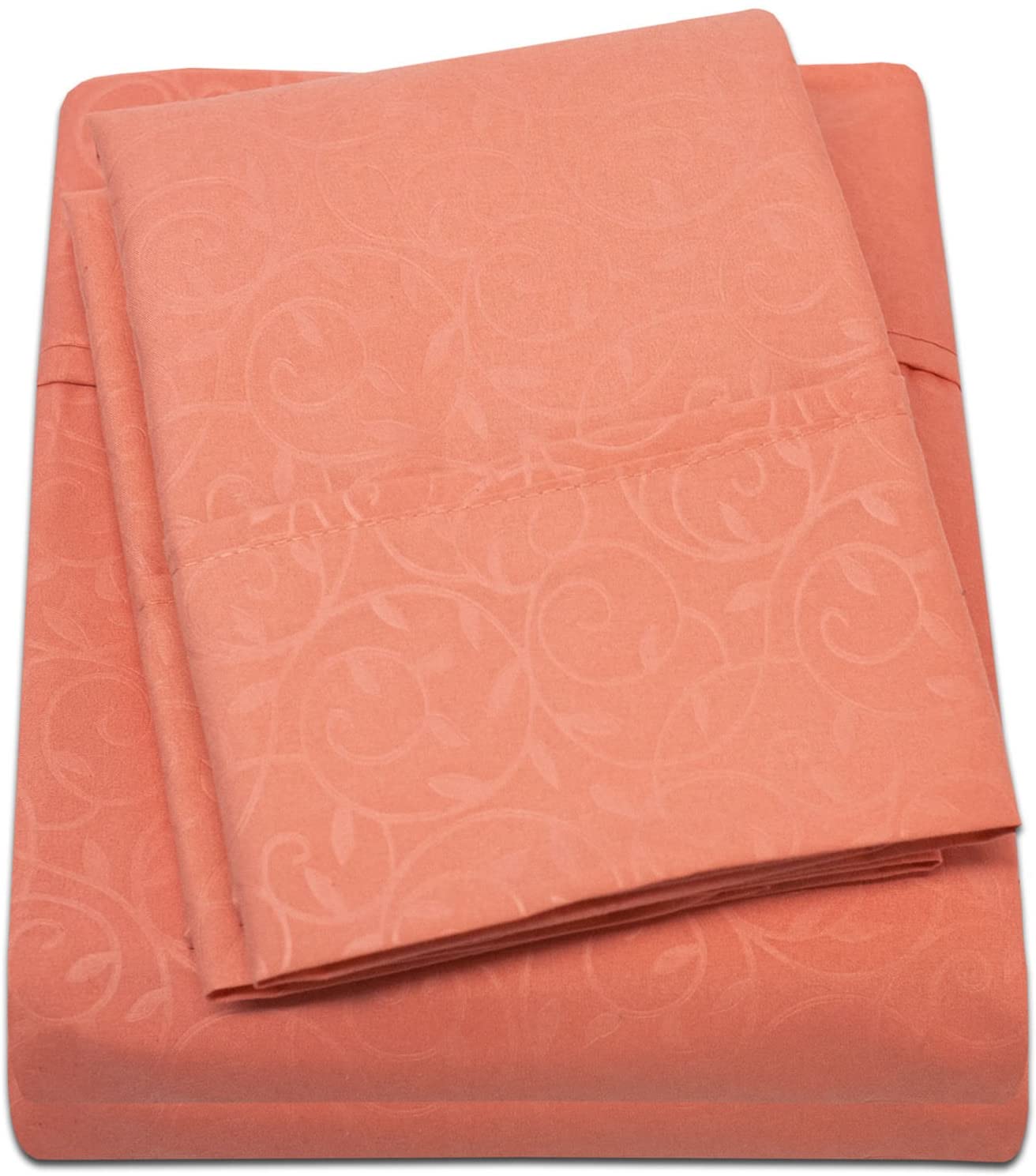 Décor&More 1800 Series Vine Embossed Sheet Set