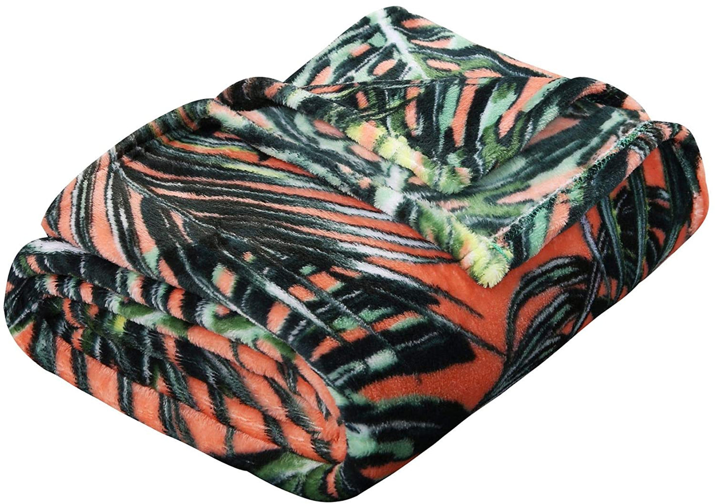 Décor&More Home Essentials Tropical Plush Throw