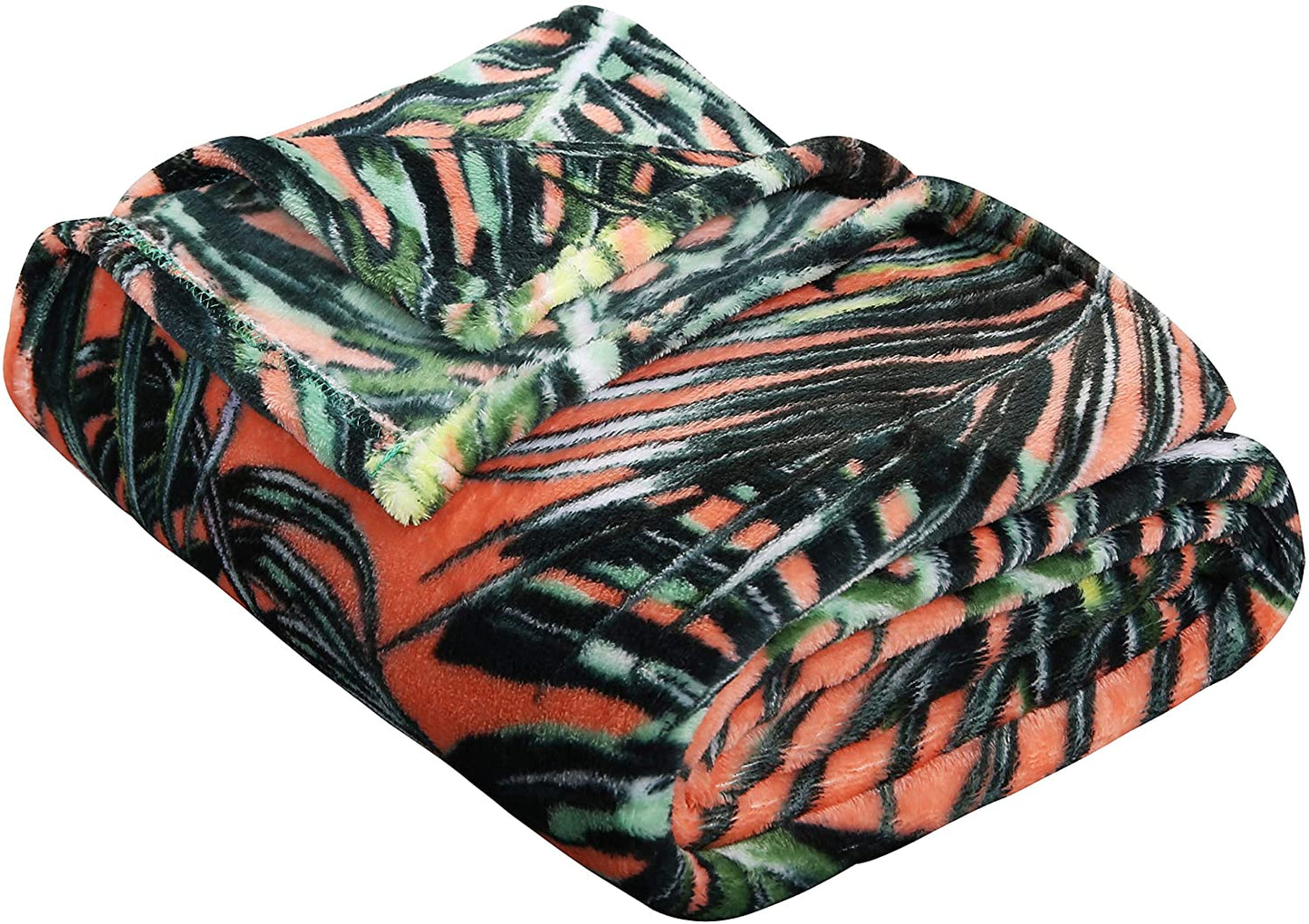 Décor&More Home Essentials Tropical Plush Throw